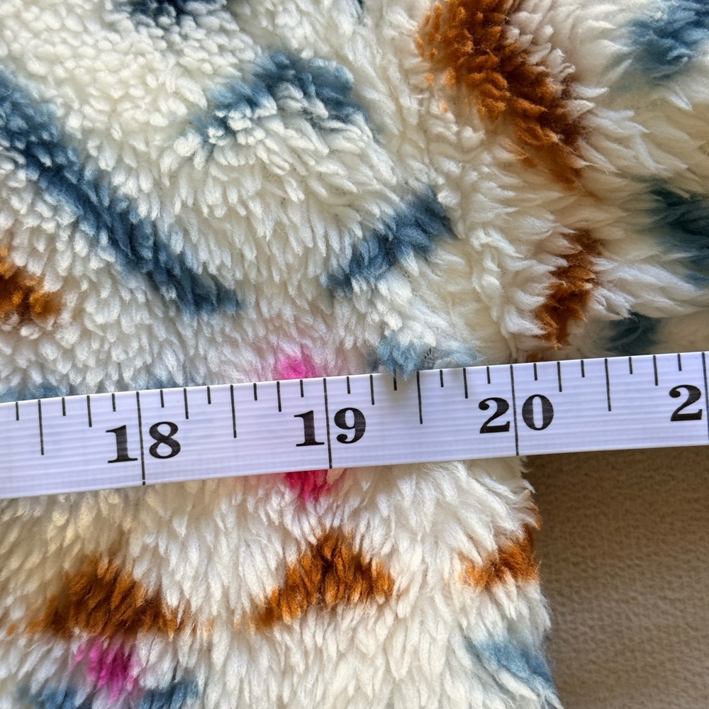 Eddie Bauer Multicolor Fuzzy Pullover - Picture 7 of 8